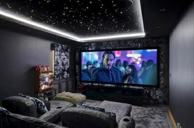 home theatre fibre optic lighting